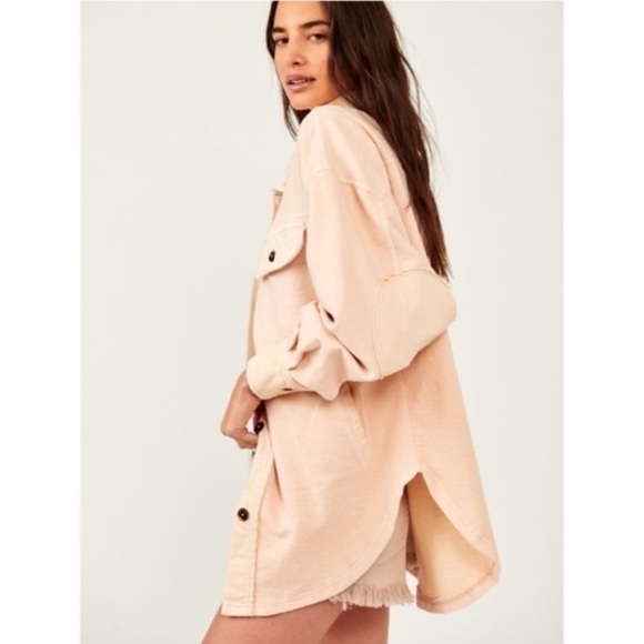 Free People Ruby Jacket in Sweetheart Sunrise - Picture 3 of 6